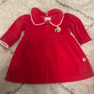 Classic Pooh vintage Christmas dress